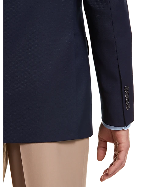 Pronto Uomo Modern Fit Texture Weave Blazer, Black 2 Pronto Uomo Modern Fit Texture Weave Blazer, Black - Image 2