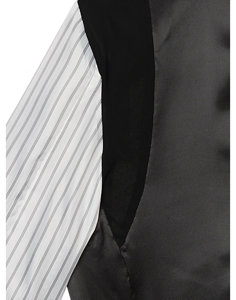 Egara Slim Fit Shawl Lapel Dinner Jacket, Silver Jacquard 4 Egara Slim Fit Shawl Lapel Dinner Jacket, Silver Jacquard - Image 4