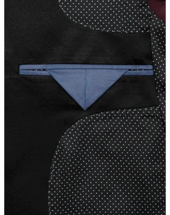 After Hours Slim Fit Dinner Jacket, Blue Jacquard -Gentleman’s Outlet Store MW40 15NV 60 AFTER HOURS BURGUNDY JACQUARD ALT2 1