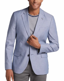 Nautica Modern Fit Sport Coat, Chambray Blue