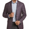 Joseph Abboud Slim Fit Sport Coat, Berry Plaid