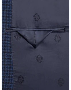 Lauren By Ralph Lauren Classic Fit Sport Coat, Blue Gingham -Gentleman’s Outlet Store MW40 15WZ 82 LAUREN BY RALPH LAUREN BLUE GINGHAM ALT2