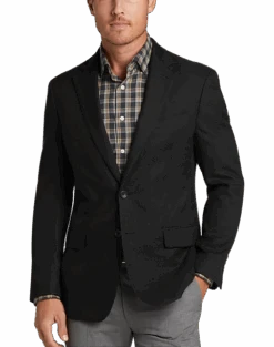 Pronto Uomo Modern Fit Sport Coat, Black