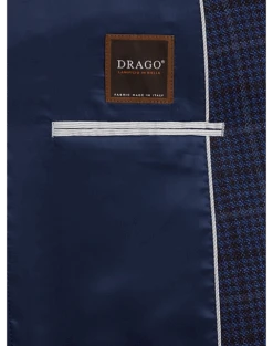 Joseph Abboud Modern Fit Sport Coat, Blue Plaid 7 Joseph Abboud Modern Fit Sport Coat, Blue Plaid -Gentleman’s Outlet Store MW40 165J 67 JOSEPH ABBOUD MED BLUE PLAID ALT6