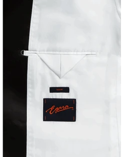 Egara Slim Fit Peak Lapel Double Breasted Dinner Jacket, White 5 Egara Slim Fit Peak Lapel Double Breasted Dinner Jacket, White -Gentleman’s Outlet Store MW40 16DC 25 EGARA WHITE ALT2