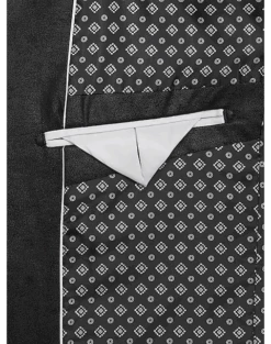 Daniel Hechter Modern Fit Vegan Leather Sport Coat, Black 5 Daniel Hechter Modern Fit Vegan Leather Sport Coat, Black -Gentleman’s Outlet Store MW40 16FD 02 DANIEL HECHTER BLACK ALT2