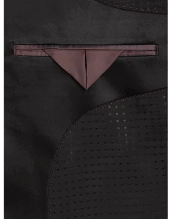 Egara Slim Fit Dinner Jacket, Maroon Floral -Gentleman’s Outlet Store MW40 16FW 11 EGARA RED FLORAL ALT2