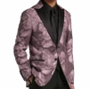 Egara Slim Fit Dinner Jacket Pink Floral