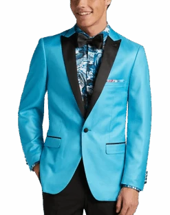 Paisley & Gray Slim Fit Dinner Jacket Hot Pink