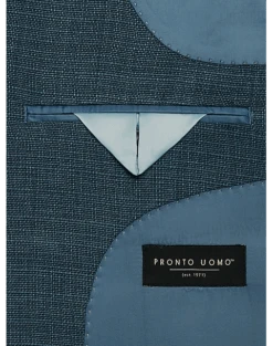 Pronto Uomo Modern Fit Notch Lapel Sport Coat, Teal 6 Pronto Uomo Modern Fit Notch Lapel Sport Coat, Teal -Gentleman’s Outlet Store MW40 16JD 90 PRONTO UOMO TEAL ALT2