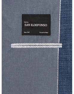 Joseph Abboud Modern Fit Notch Lapel Sport Coat, Blue Tic -Gentleman’s Outlet Store MW40 16K1 70 JOSEPH ABBOUD BLUE TIC ALT6