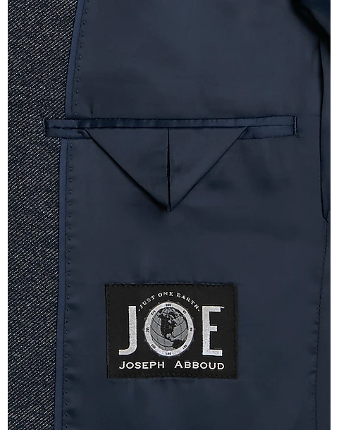JOE Joseph Abboud Slim Fit Knit Sport Coat, Navy Tic 3 JOE Joseph Abboud Slim Fit Knit Sport Coat, Navy Tic - Image 3