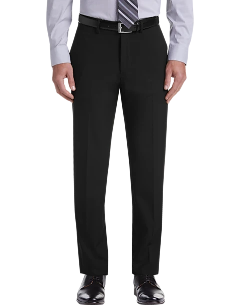 Haggar Premium 4-Way Stretch Dress Pants, Black 1 Haggar Premium 4-Way Stretch Dress Pants, Black