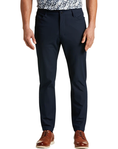 Awearness Kenneth Cole Slim Fit Tech Pants, Navy 1 Awearness Kenneth Cole Slim Fit Tech Pants, Navy