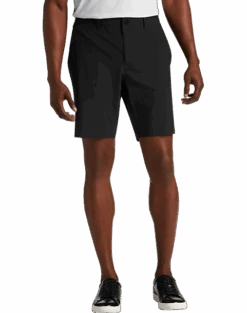 Awearness Kenneth Cole Modern Fit Shorts, Black