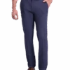 Haggar Iron-Free Premium Khaki™ Slim/Straight Fit Flat-Front Pants, Indigo
