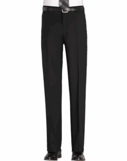 Awearness Kenneth Cole Modern Fit Wool Dress Pants, Tan