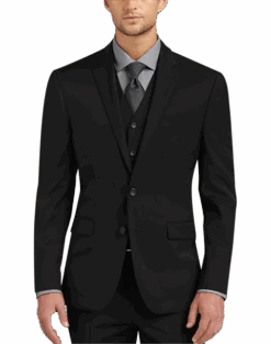 Awearness Kenneth Cole AWEAR-TECH Slim Fit Suit, Black -Gentleman’s Outlet Store MW40 31K3 02 AWEARNESS BY KENNETH COLE BLACK ALT2