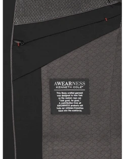 Awearness Kenneth Cole AWEAR-TECH Slim Fit Suit, Black -Gentleman’s Outlet Store MW40 31K3 02 AWEARNESS BY KENNETH COLE BLACK ALT3