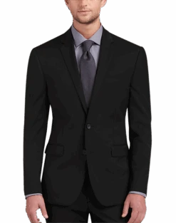 Awearness Kenneth Cole AWEAR-TECH Slim Fit Suit, Black
