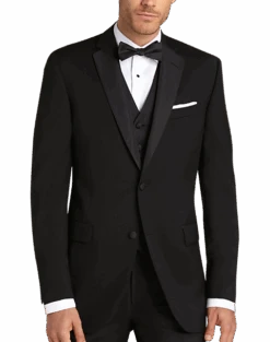 BLACK By Vera Wang Notch Slim Fit Tuxedo, Black -Gentleman’s Outlet Store MW40 368F 10 VERA WANG BLACK FORMAL ALT4
