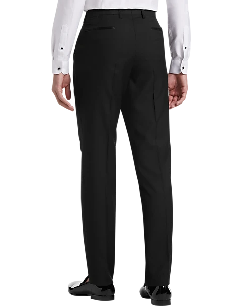 Paisley & Gray Slim Fit Tuxedo Separates Pants, Black 2 Paisley & Gray Slim Fit Tuxedo Separates Pants, Black - Image 2