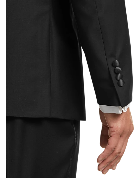 Calvin Klein X-Fit Slim Fit Formal Tuxedo Separates, Black 2 Calvin Klein X-Fit Slim Fit Formal Tuxedo Separates, Black - Image 2