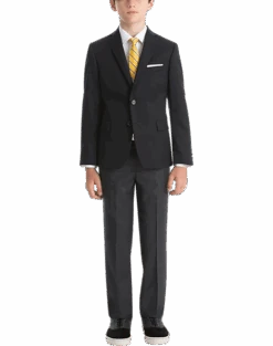 Lauren By Ralph Lauren Boys (Sizes 4-7) Suit Separates Coat, Light Gray Sharkskin