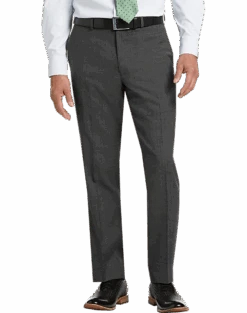 Lauren By Ralph Lauren Classic Fit Suit Separates Pants, Gray Sharkskin