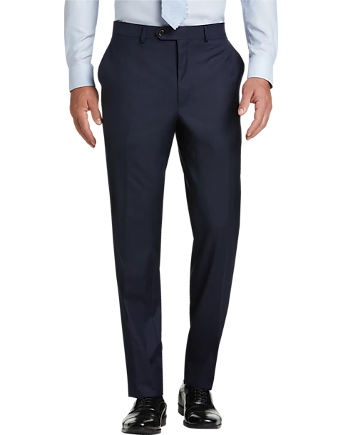 Lauren By Ralph Lauren Classic Fit Suit Separates Pants, Navy 1 Lauren By Ralph Lauren Classic Fit Suit Separates Pants, Navy