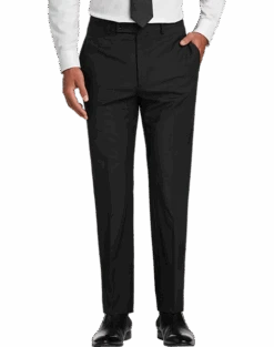 Calvin Klein X-Fit Slim Fit Suit Separates Pants, Black