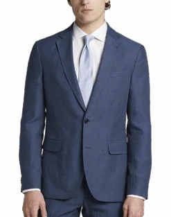 JOE Joseph Abboud Linen Slim Fit Suit Separates Jacket, Light Gray