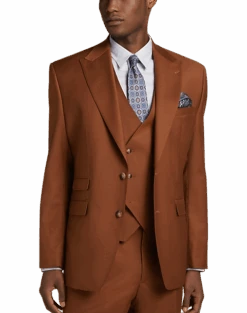Tayion Classic Fit Suit Separates Coat, Rust -Gentleman’s Outlet Store MW40 3W8W 18 TAYION RUST ALT4