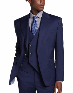 Tayion Classic Fit Suit Separates Coat. Navy -Gentleman’s Outlet Store MW40 3W9U 01 TAYION NAVY SOLID ALT5