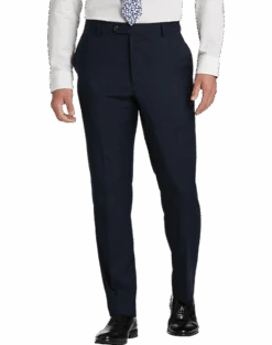 Awearness Kenneth Cole Modern Fit Suit, Blue Plaid -Gentleman’s Outlet Store MW40 3WZP 67 AWEARNESS KENNETH COLE BLUE PLAID ALT2