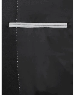 Wilke-Rodriguez Slim Fit Shawl Lapel Tuxedo, Black -Gentleman’s Outlet Store MW40 3WZZ 10 WILKE RODRIGUEZ FORMAL BLACK ALT4