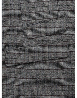 Paisley & Gray Slim Fit Suit Separates Coat, Red Check 10 Paisley & Gray Slim Fit Suit Separates Coat, Red Check -Gentleman’s Outlet Store MW40 3X46 66 PAISLEY GRAY CHARCOAL RED CHECK ALT4
