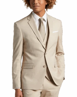 Egara Skinny Fit Notch Lapel Suit Separates Coat, Green -Gentleman’s Outlet Store MW40 3XEV 05 EGARA ORANGE TAN ALT5