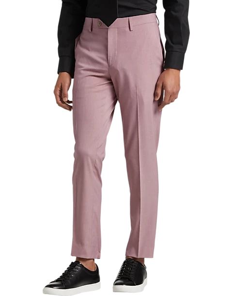 Egara Skinny Fit Suit Separates Pants, Rose 1 Egara Skinny Fit Suit Separates Pants, Rose