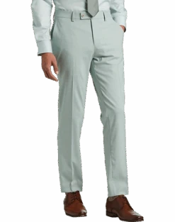 Egara Skinny Fit Suit Separates Pants, Green