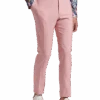 Paisley & Gray Slim Fit Suit Separates Pants, Pink Carnation