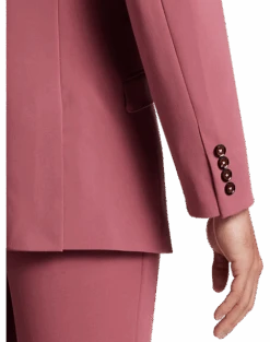 Paisley & Gray Slim Fit Suit Separates Coat, Dark Pink -Gentleman’s Outlet Store MW40 3XM2 07 PAISLEY GRAY DARK PINK KNIT ALT2