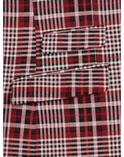 Paisley & Gray Slim Fit Suit Separates Coat, Pink Plaid -Gentleman’s Outlet Store MW40 3XMF 60 PAISLEY GRAY PINK PLAID ALT4