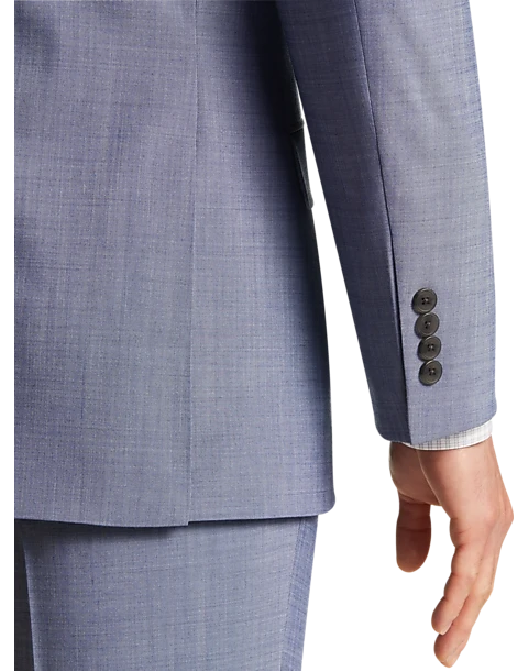 Awearness Kenneth Cole Modern Fit Suit, Light Blue 2 Awearness Kenneth Cole Modern Fit Suit, Light Blue - Image 2