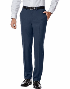 Haggar 4-Way Stretch Slim Fit Suit Separates Pants, Navy