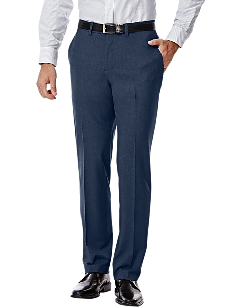 Haggar 4-Way Stretch Slim Fit Suit Separates Pants, Navy 1 Haggar 4-Way Stretch Slim Fit Suit Separates Pants, Navy