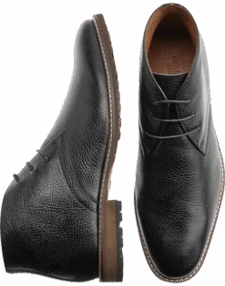 Carlo Morandi Chukka Boots, Black
