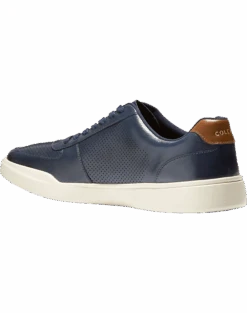 Cole Haan Grand Crosscourt Leather Sneakers, Navy 5 Cole Haan Grand Crosscourt Leather Sneakers, Navy -Gentleman’s Outlet Store MW40 41WA 01 COLE HAAN NAVY ALT2 1