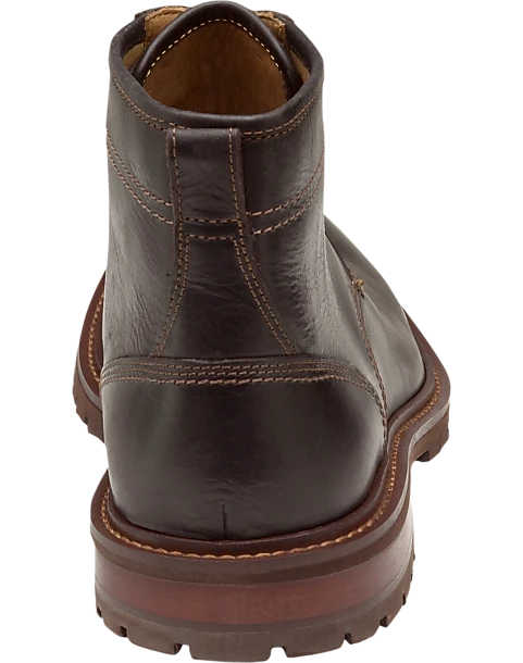 Johnston & Murphy Barrett Plain Toe Boots, Dark Brown 3 Johnston & Murphy Barrett Plain Toe Boots, Dark Brown - Image 3