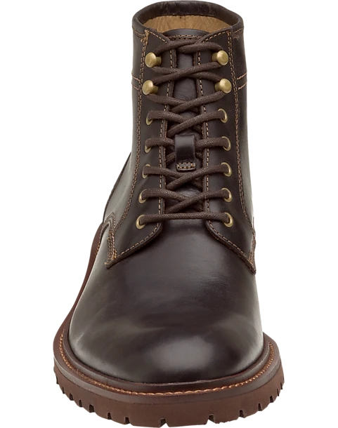 Johnston & Murphy Barrett Plain Toe Boots, Dark Brown 4 Johnston & Murphy Barrett Plain Toe Boots, Dark Brown - Image 4